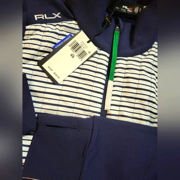 RLX Ralph Lauren-Quilted Hybrid Zip Jacket - Picture 6 of 6